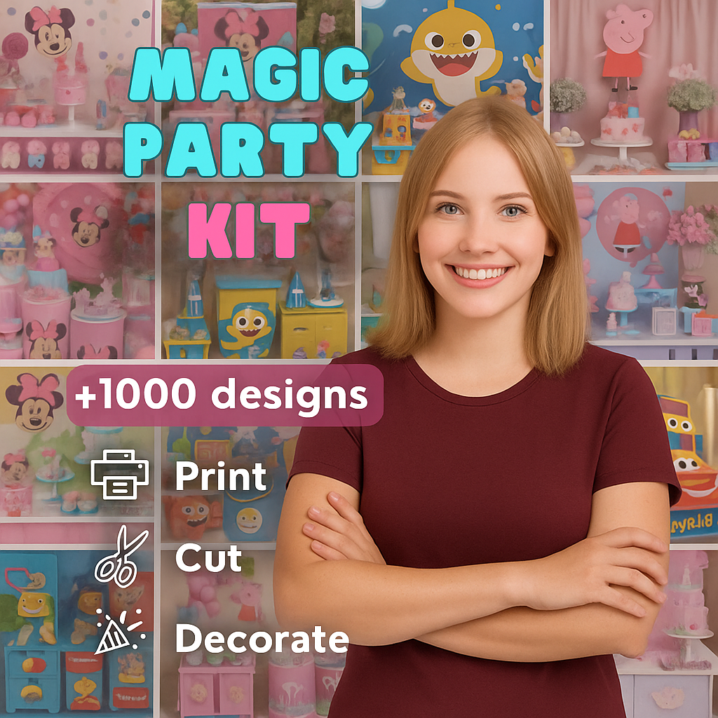 MAGIC PARTY KIT + 8 Bonuses: ULTIMATE Bundle 🎉