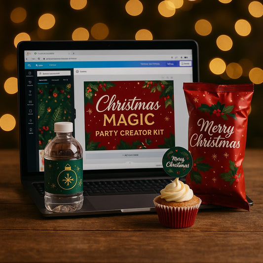 🎄 CHRISTMAS Party Creator Kit + 3 Bonuses ✨🎅