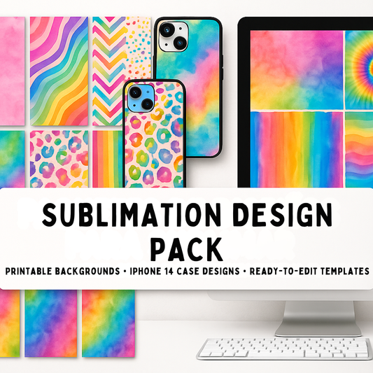 📱500+ iPhone Cases & 350+ Backgrounds – Ready for Sublimation!