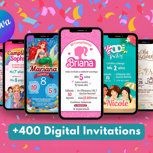 +400 Digital Invitations 💌 for Every Occasion